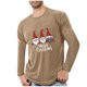 thumbnail image 2 of Blusas y camisas de manga larga con cuello redondo para hombre, deportivas, fitness, hogar, pijamas navideños estampados, camiseta de manga larga con cuello redondo, blusa de poliéster para hombre, 2 of 4