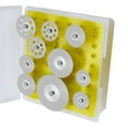 thumbnail image 3 of 10Pcs Diamond Cutting Abrasive Disc Ceramic Tile Glass Polishing Blade Incisive Silver, 3 of 12