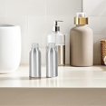 thumbnail image 3 of Leakproof Aluminum Liquid Container Travel Bottles for Cosmetics Silver Refillable 5Pcs, 3 of 3
