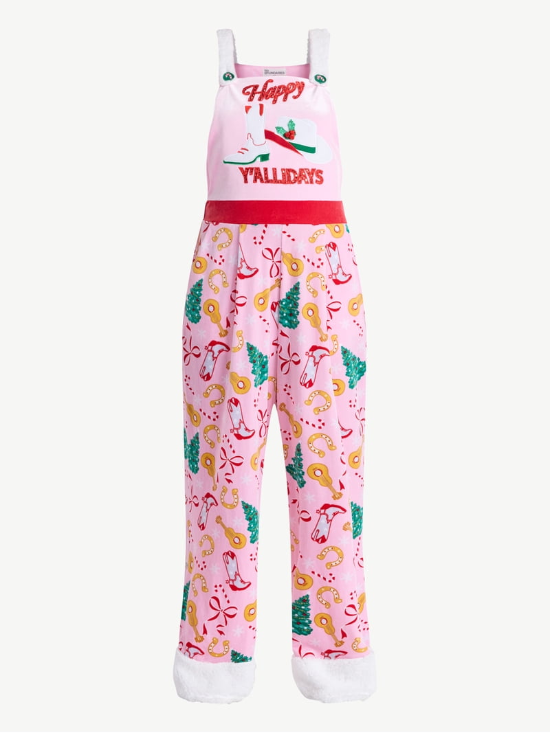 No Boundaries Western Holiday Jumpsuit, Women's - Walmart.com