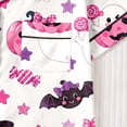 thumbnail image 6 of HAYIMI Women's Fall Holiday Pajama Set Short Sleeve Button Front Shirt and Elastic Waist Shorts Pumpkin Printed Nightwear Comfort Homewear, 6 of 9