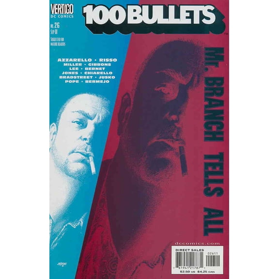 100 Bullets #26 VF ; DC/Vertigo Comic Book