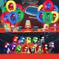 thumbnail image 3 of Superhero Theme Party Among Us Balloon Set Cake Insert Flag Banner Combination Balloons, 3 of 4