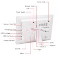 thumbnail image 1 of 7in HD Digital Photo Frame - 800x480 High Definition - Electronic Album with Body Sensor Function - Smart Picture Frame Video Player Display Screen, 16:9, 1 of 7