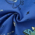 thumbnail image 5 of Toddler Baby Boy Clothes Short Sleeve Little Dinosaur Pattern Shorts 2 Piece Summer Clothes Baby Boy Outfit, 5 of 5