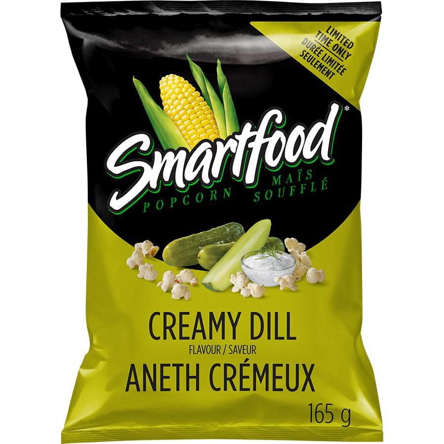 Smartfood Popcorn Creamy Dill, 165g