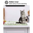 thumbnail image 6 of Large Induction Cooktop Protector Mat Spring Daisy Stove Top Covers for Electric Stove, Watercolor Flowers Floral Green Stripes Decorative Stove Burner Cover Mats, Glass Top Stove Cover, 6 of 7