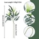 thumbnail image 4 of Decoración del hogar, decoración de habitaciones, decoración de paredes, plantas verdes artificiales, tallos largos, hojas de eucalipto, flores artificiales de plástico., 4 of 9