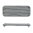thumbnail image 3 of Water Absorbing Pad Bathroom White Diatomaceous Earth Kitchen Tray Diatomaceous Earth Tableware Drying Pad Ceramic Soap Dispenser Bowl Rack Kitchen Counter Bathroom Tray, 3 of 5