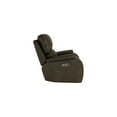 thumbnail image 3 of New Classic Furniture Brookings 3 Pcs Fabric Power Reclining Living Set in Brown, 3 of 9