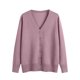 thumbnail image 4 of Suéter de cuello en V para mujer, nuevo suéter de primavera y otoño para mujer, cárdigan de punto de manga larga con cuello en V y cuello en V, cárdigan de punto de gran tamaño para mujer., 4 of 8