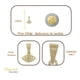 thumbnail image 2 of Cadena Italiana De 10k Imperial Jewlery Estilo Cubana Calibre 2mm 60cm, 2 of 3