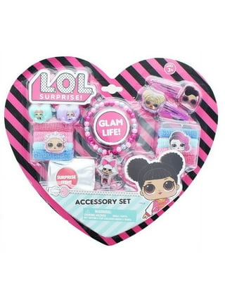 LOL LOL Dolls Accessory Set for Girls 16 Pc Bundle with LOL Dress Up  Accessories for Kids and Toddlers, 300 Stickers, and Door Hanger (LOL Dolls  Party