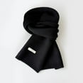 thumbnail image 2 of Yuanlong Unisex Scarves Winter Thick Knit Soft Plush Warm Neck Wraps Solid Color Stretch Soft Daily Casual Scarves For Men Women, 2 of 3