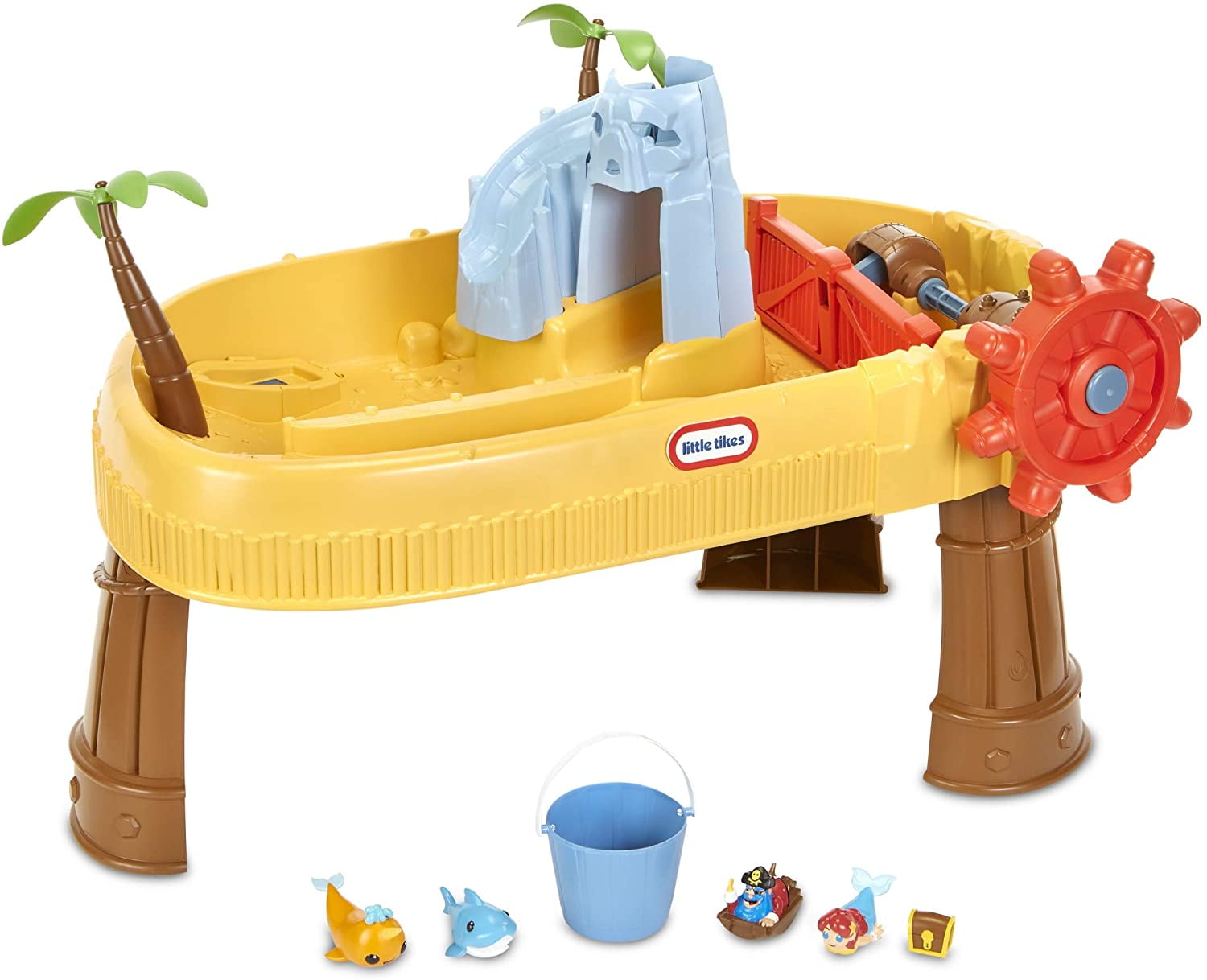 Little Tikes Island Wavemaker Water Table with Five Unique Play