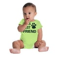 thumbnail image 6 of Dogs Mans Best Friend Cute Romper Boys or Girls Infant Baby Brisco Brands NB, 6 of 7