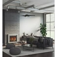thumbnail image 2 of Progress Lighting Insigna 6-Light LED Ceiling Fan, Brushed Nickel, Matte Black Blades, Remote Control, 2 of 13