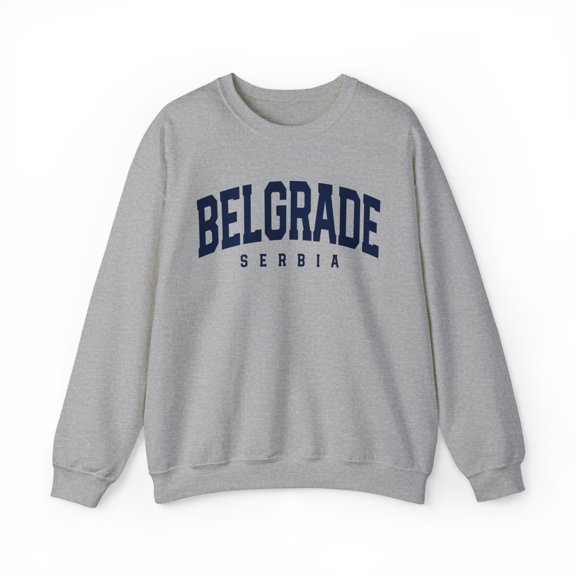 Belgrade Serbia Sweatshirt, Gifts, Crewneck