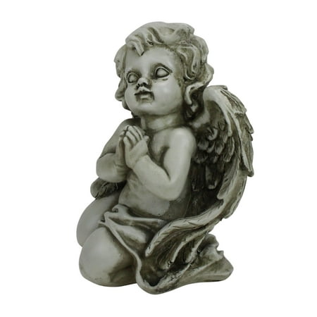 - Northlight Heavenly Gardens Praying Cherub Angel Outdoor Garden Statue