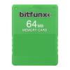 Tarjeta De Memoria Tarjeta de memoria FMCB 1.966 para Sony PS2 Tarjeta de consola McBoot gratis de 64 MB (verde)