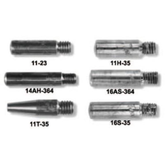 Contact Tip For Weldskill Guns, 0.035 In Wire, 0.44 In Tip, Standard, Ws14H | 1 Each