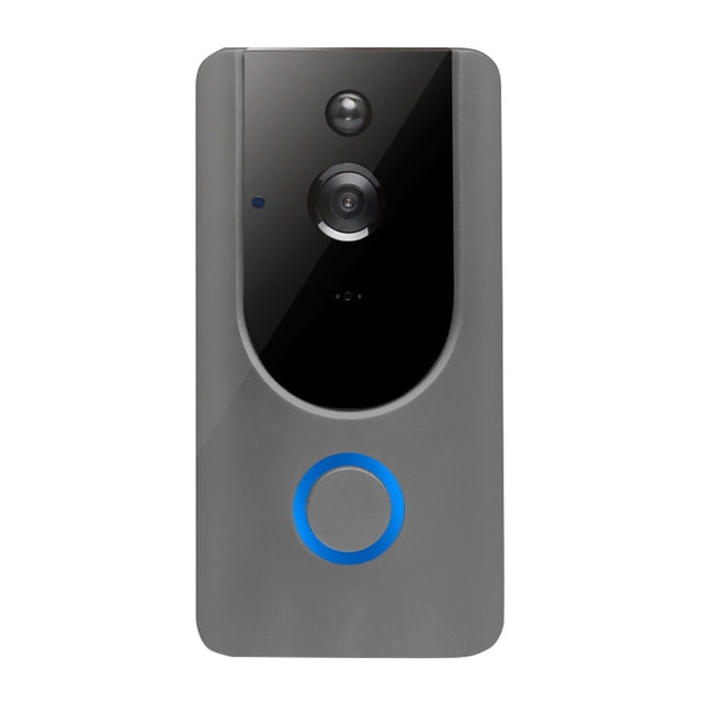 Timbre de puerta inteligente visual inalámbrico Alarma WiFi Teléfono móvil Remoto 720P HD Cámara de seguridad Timbre de puerta de conversación bidireccional kenally HA2311-03B
