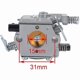 thumbnail image 2 of MS 250 carburetor air filter adjustment kit for Stihl MS250 carburetor 021 023 025 MS210 MS230 saw parts replacement Banmo, 2 of 5