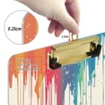 thumbnail image 6 of FORMRS Acrylic Clipboard with Low Profile Clip Standard A4 Letter Size, 12.5" x 9", Black Astronaut, 6 of 8