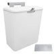 thumbnail image 2 of Bin de Basura de la Puerta del Gabinete, Bin Residuos Multis Propósito Fácil de Limpiar 9L Para El Baña de la Cocina, 2 of 7