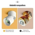 thumbnail image 2 of Blaxill Sunset LED Recessed Spotlight | 10W 1200 Lumens 24° Beam Angle | 350° Horizontal & 90° Vertical Rotation | Adjustable Wash Wall Light for Commercial & Ambient Lighting, 2 of 9