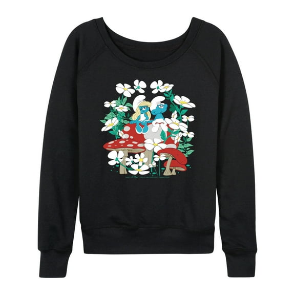 Smurfs - Nature - Women's French Terry Long Sleeve Shirt