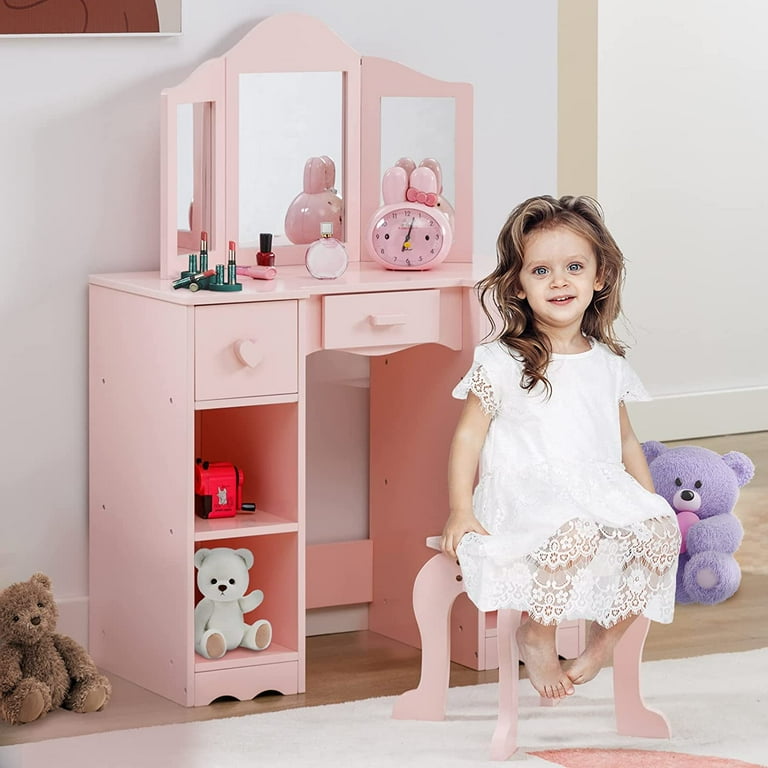 Little girls vanity set sales