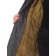 thumbnail image 5 of Chaqueta de parka de invierno para mujer Allegra K, abrigo acolchado largo, cálido, a prueba de viento, con capucha de piel sintética, gris, 5 of 6