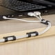 thumbnail image 4 of Clips para cables con fuerte gestión de cables autoadhesivos, soporte para cables para TV y PC, organizador adhesivo, 40 Uds., 4 of 6