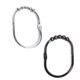 thumbnail image 4 of Advancent 12 ganchos para cortina de ducha de hierro inoxidable, anillos para colgar cortinas Tratamientos de ventanas No.01 Advancent HA0132-01B, 4 of 6