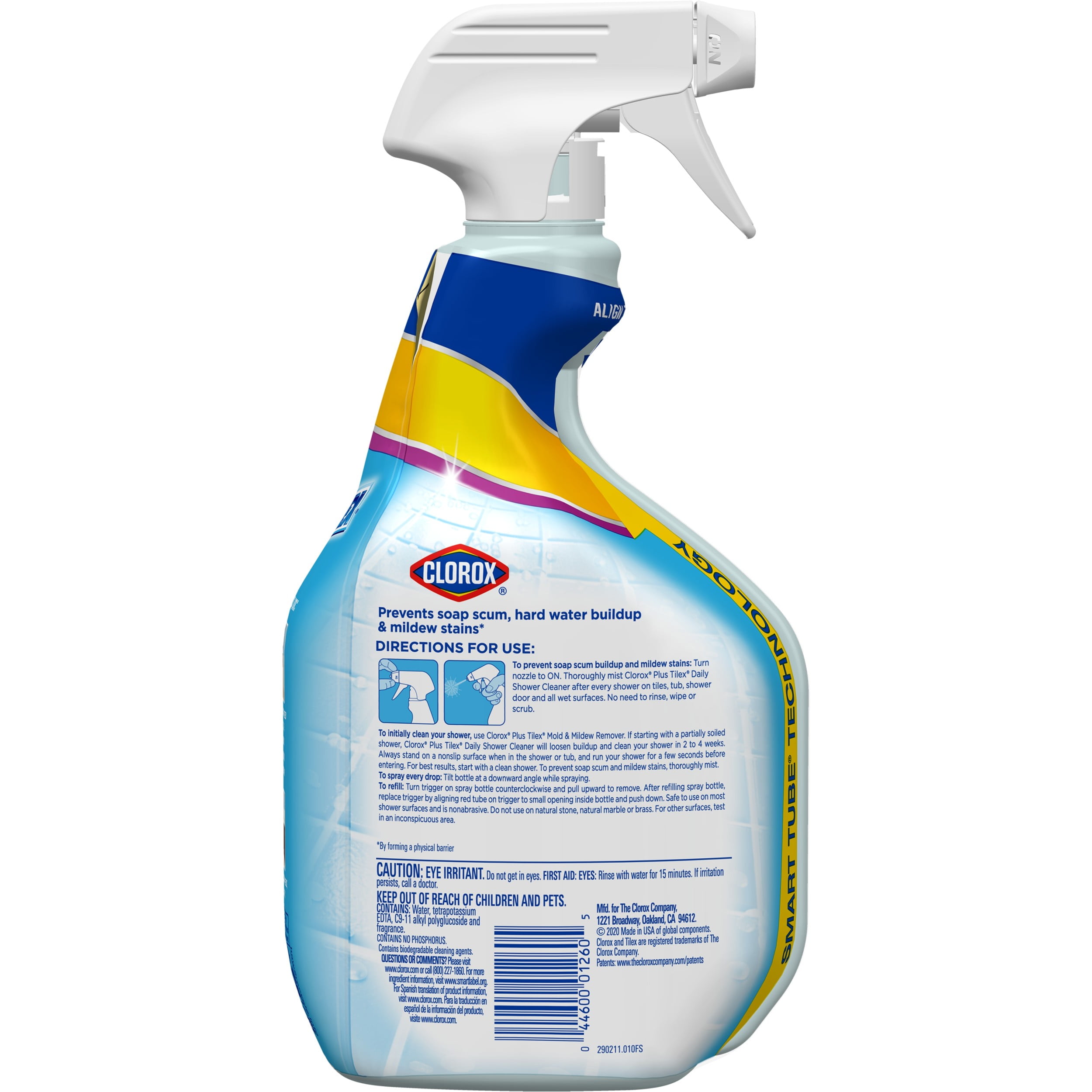 Clorox Plus Tilex Fresh Daily Shower Cleaner, 32 Ounce Spray Bottle  (Package May Vary)