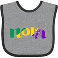 thumbnail image 3 of Inktastic New Orleans, Louisiana Boys or Girls Baby Bib, 3 of 4