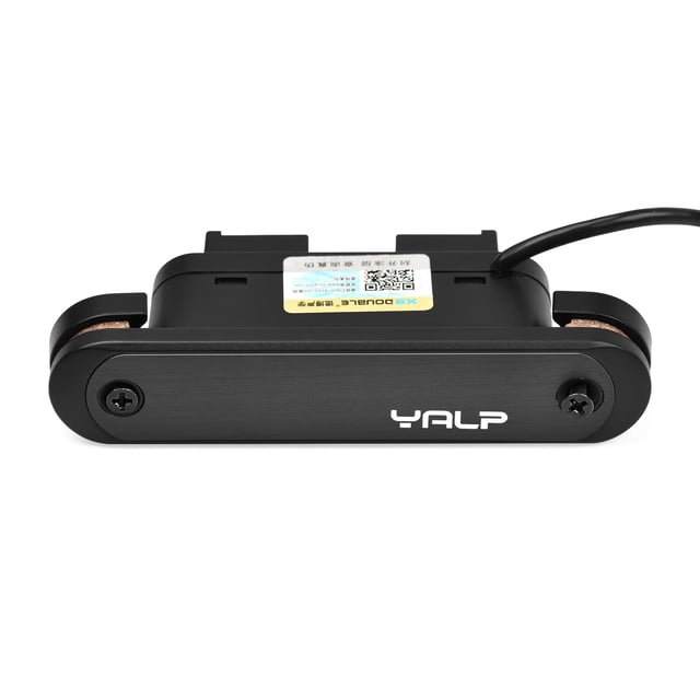 Cartuchos de recogida Preamplificador de sistema de toma de guitarra acústica Y1 Captación de agujeros sonoros de bobina magnética de inducción para Guitarra acústica de agujeros sonoros de 95-110 mm YALP cartuchos de recogida