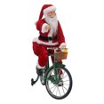 thumbnail image 4 of Mr. Christmas 30482 Cycling Santa Holiday Decoration, One Size, Multi, 4 of 5