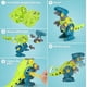 thumbnail image 3 of Desmonta los juguetes de dinosaurios con caja de almacenamiento blanco, 3 of 5