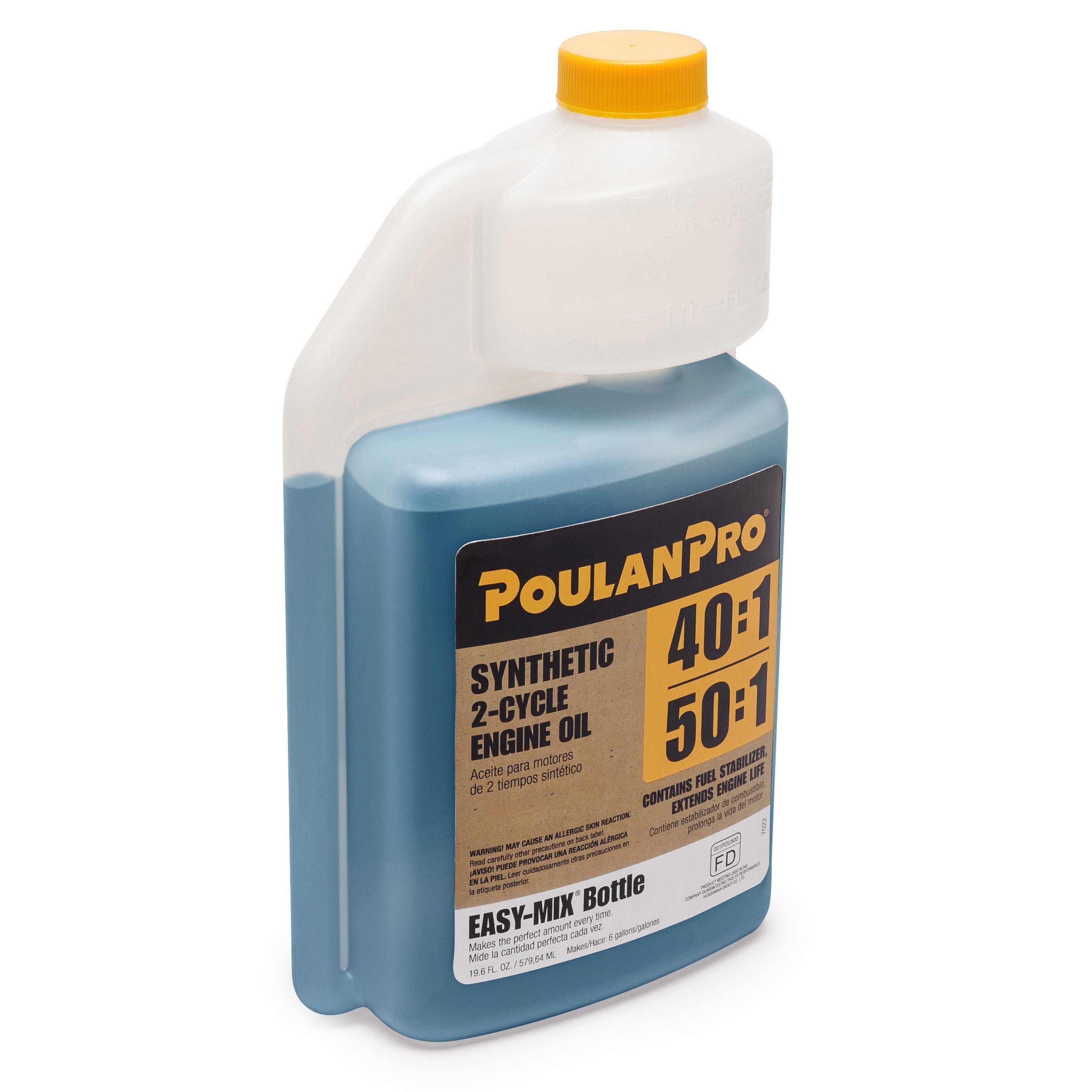 Poulan Pro Synthetic 2-Cycle Oil, in 19.6 oz. bottle - Walmart.com