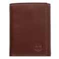 thumbnail image 1 of Billetera Timberland para hombre con triple pliegue de piel con ventana de identificación, 1 of 8