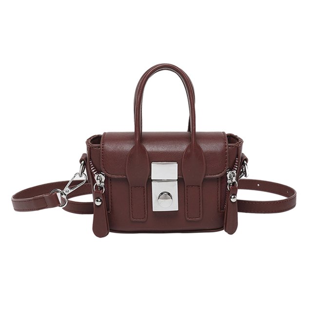 Mano Damas Cute Mini Elegante Hombro Bolso Hombros Crossbody () Rojo