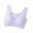 Purple, variant on HVOBTTY Back Closure Sports Bra for Women, Womens Bras No Underwire, Fashion Woman's Solid Strap Wrap Hollow Out Bra Underwear Bralette Stylish Black, XL