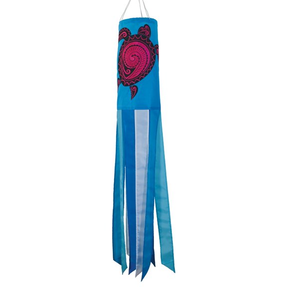 In the Breeze 5135 — Honu (Turtle) 40-Inch Windsock - Outdoor Hawaiian Decoration