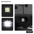 thumbnail image 6 of Ledkingdomus Rear Bumper for 1987-2006 Jeep Wrangler YJ TJ with LED Lights & D-Rings, 6 of 8