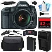 Canon EOS 5D Mark 3 III DSLR Digital Camera w/ 24-105mm Lens (32GB Value Bundle)