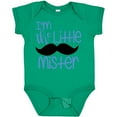thumbnail image 3 of Inktastic I'm the Little Mister with Mustache Boys Baby Bodysuit, 3 of 5