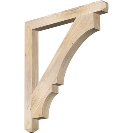 

Ekena Millwork 3 1/2 W x 36 D x 40 H Balboa Craftsman Smooth Bracket Douglas Fir