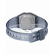 Casio F-91WS-8 Youth Quartz Unisex Digital Watch, Clear Gray